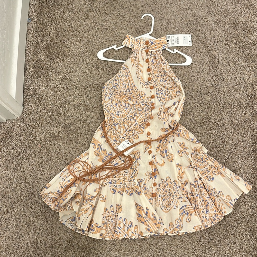 Zara halter dress NWT